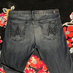 7 For All Mankind-Lexie “A” Pocket Bootcut Size 30